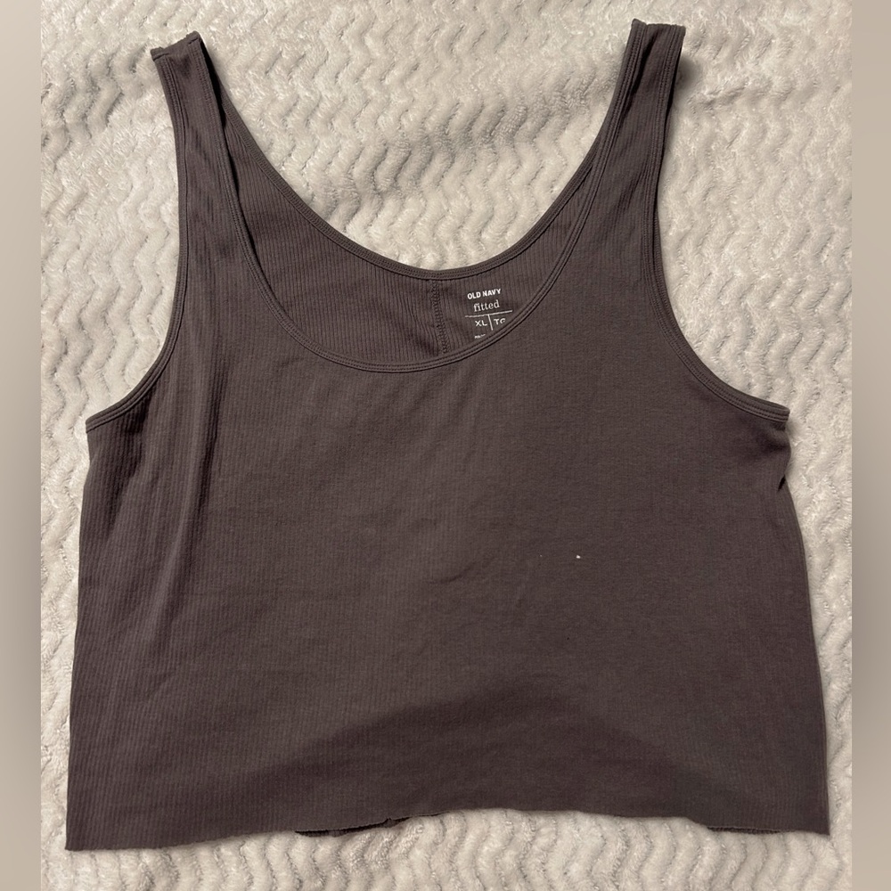 cropped old navy tank